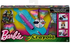 Барби Crayola "Раскрась наряды" в асс.