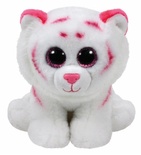 Тигр Табор бело-розовый 25см