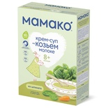 (БЗМЖ) Крем-суп Мамако из шпината на козьем молоке 150 гр./14