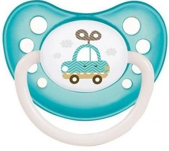 Пустышка 6-18 мес. силикон. ортодонт. 23/257