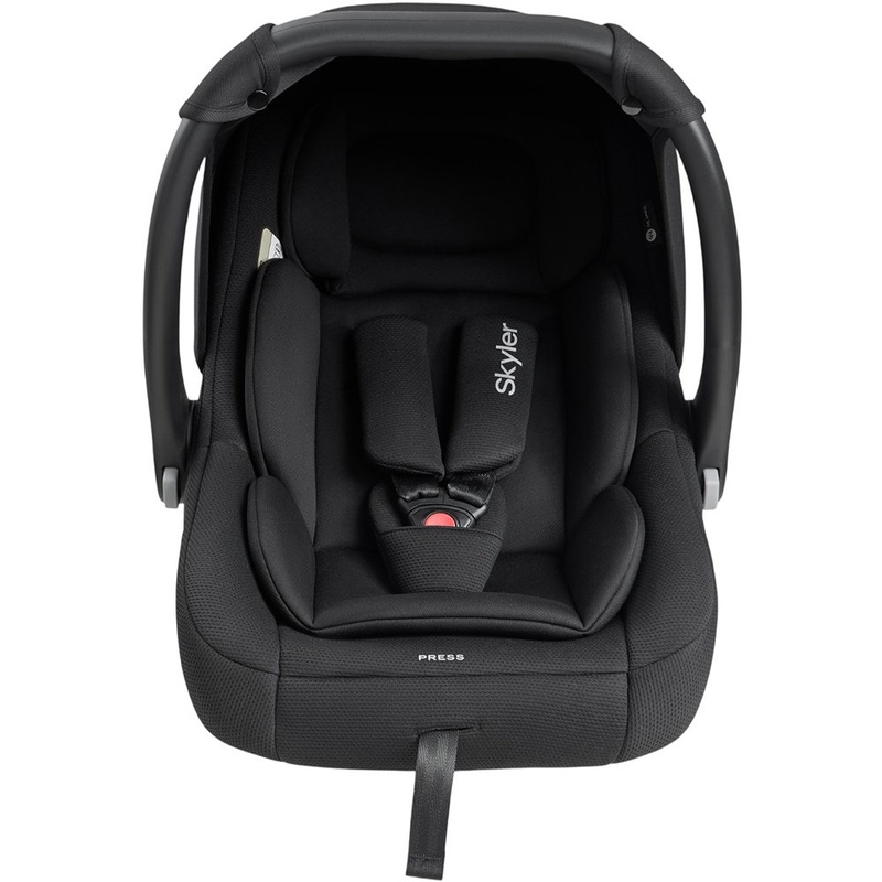 Автокресло "SKYLER V2" (total black) total black