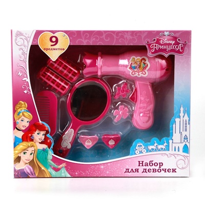 Набор аксессуаров д/девочек "Принцессы" 9 предм.