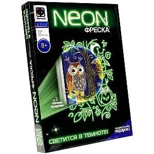 430003 Неон фреска Ночные посиделки
