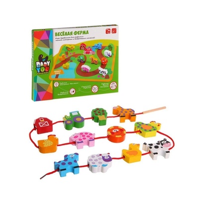 Шнуровка "Весёлая ферма"