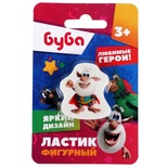 Ластик Буба фигурный, 1 шт., блистер