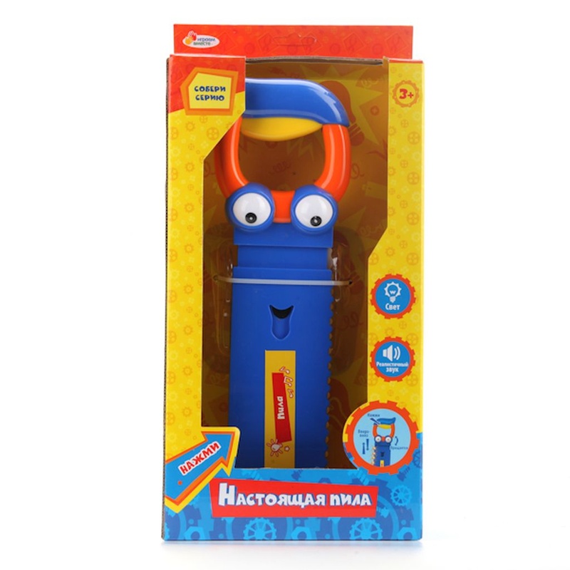 Пила на бат. свет+звук