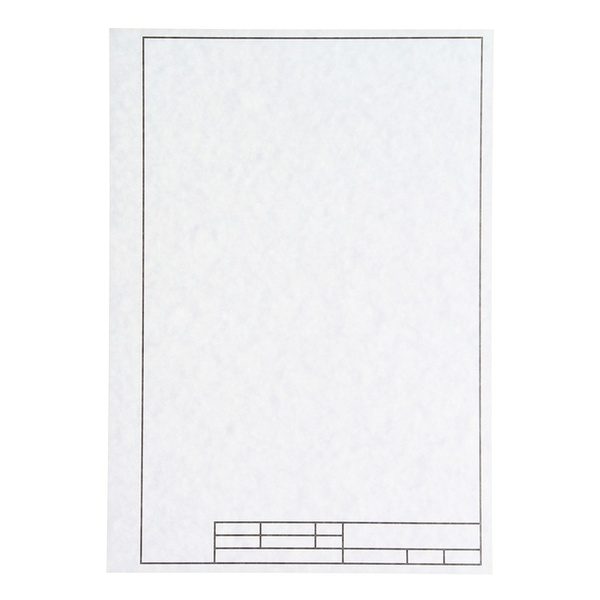 Папка для черчения цв обл 10 л А4