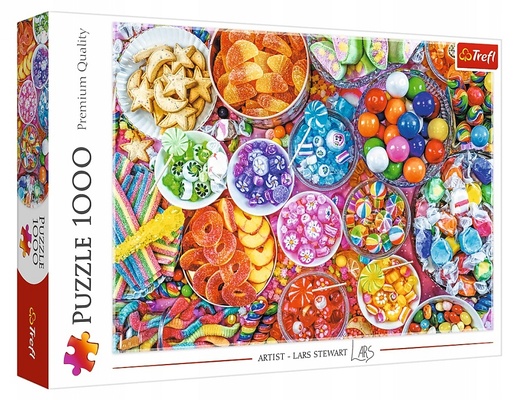 Пазл 1000 дет. Вкусные сладости 
