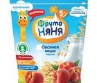 (БЗМЖ) Каша Фруто Няня молоко, овсянка, персик 200г. 