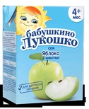 Сок Бабушкино лукошко яблоко с мякотью т/п 0,2 л./18