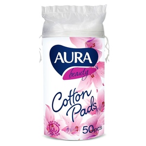 Ватные диски AURA (50 шт)