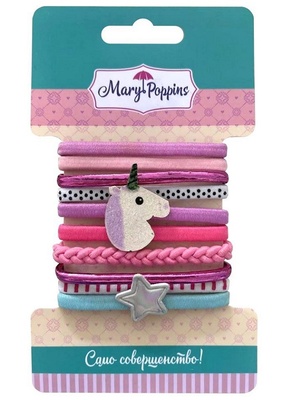 Набор резинок для волос "Звездочка", 10 шт.