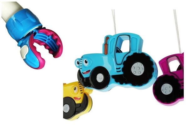 Карусель музыкальная Синий Трактор в кор. 