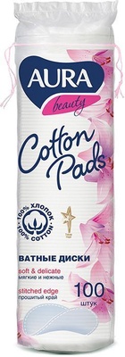 Ватные диски AURA (100 шт)