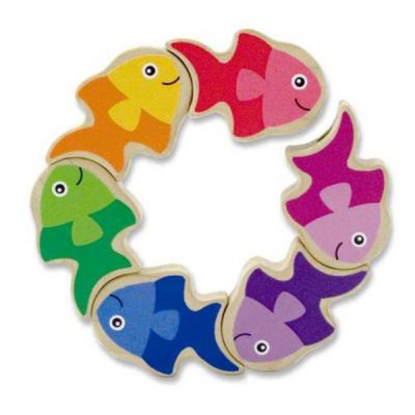 Деревянная игрушка "Рыбки"