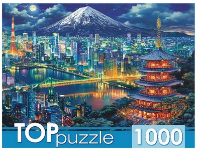 Пазлы 1000 эл. "Ночной Токио"