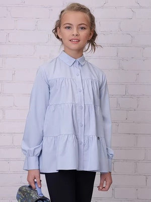 Блуза  ШФ-2009 Астра р.30 голубой											