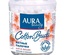 Ватные палочки AURA 200шт.кр.стакан 