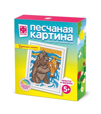 407206 Песчаная картина Удачная охота