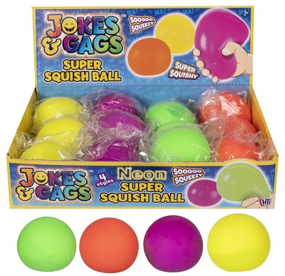 Неоновый мяч-сжималка