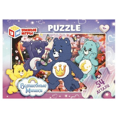 Пазлы 54Д "Волшебные мишки"
