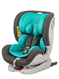 Автокресло  TOREGO DRIVE ISOFIX серый/бирюзовый (0-25 кг)