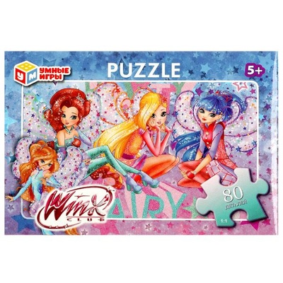 Пазлы 80Д "Winx" 