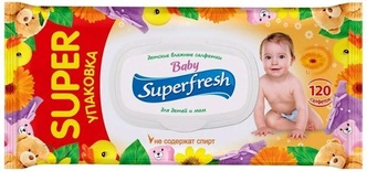 Салфетки вл. Ultra Fresh д/детей и мам 120шт/9