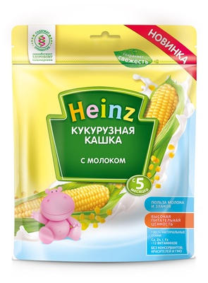(***Каша Хайнц кукуруза с молоком. 250 гр,1/7