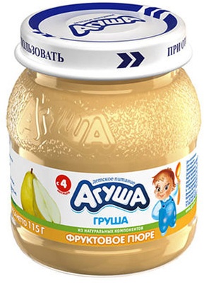 Пюре Агуша груша 100г