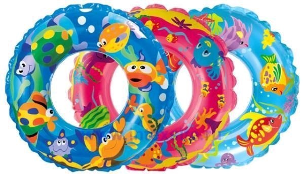 Круг "Прозрачное кольцо" 61 см (3 вида) Intex 