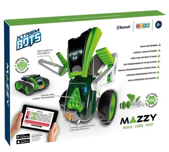 Смарт робот-трансформер "Xtrem Bots: Mazzy", более 100 деталей для сборки