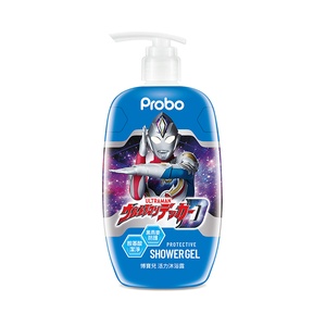 Гель для душа детский (Ultraman) цветочный аромат 500мл, 1/12