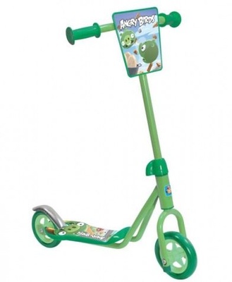 Самокат 2-колесн. 1toy Angry birds (сталь)