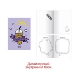 Книги для записей А6, 64л. "PositiveBook. Дизайн 1" 