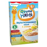 Каша Фруто Няня мультизлаковая безмол. 200г