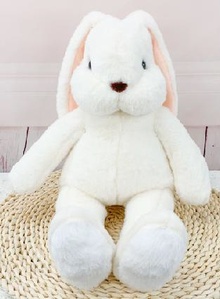 1 Кролик бежевый 45см