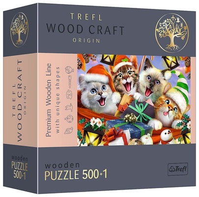 Пазл 501 дет. Рождественские котята 