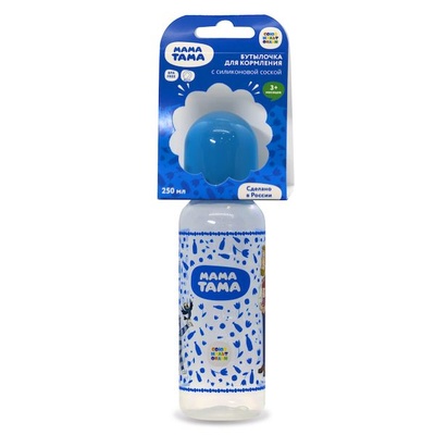 Бутылочка классика с сил. соской, 3 мес+, 250 мл