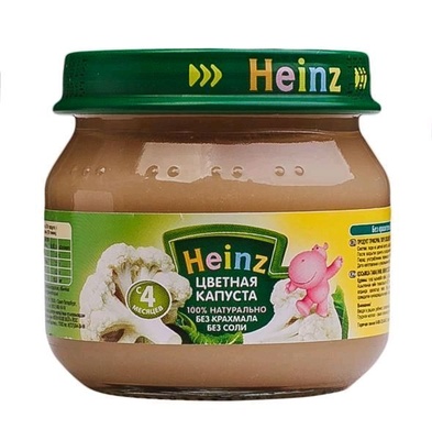 Пюре Хайнц цветная капуста 80 г.