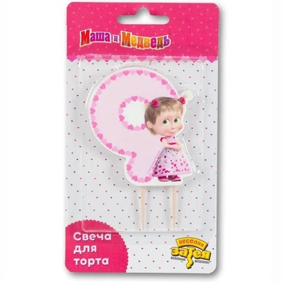 Свеча цифра 9 МиМ