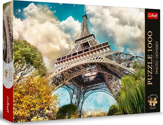 Пазл 1000 дет. Фото Одиссея: Эйфелева башня в Париже, Франция