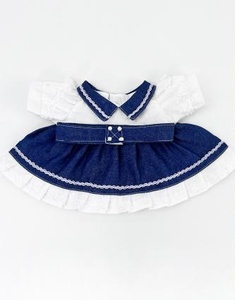 2 Платье джинсовое с поясом