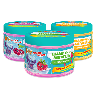 Шампунь-мегагель детский серии "С сюрпризом" 