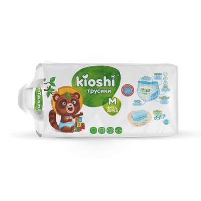 Подгузники-трусики KIOSHI M 6-11 кг 52 шт