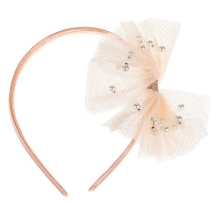 Аксессуары д/девочек Сказочный патруль ободок с бусинами, розовый