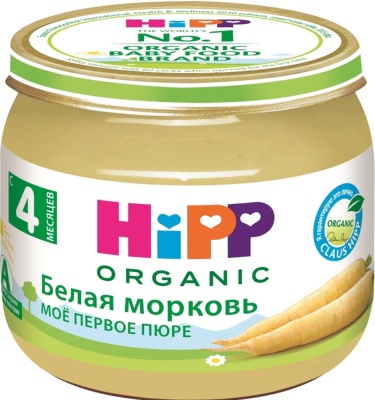 Пюре Хипп белая морковь (80 гр.)