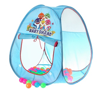 Палатка "Акуленыш", в комплекте 100 шариков 