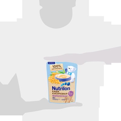 Каша Nutrilon безмолочная кукурузная 0,180 кг 1х6 шт Нутриция
