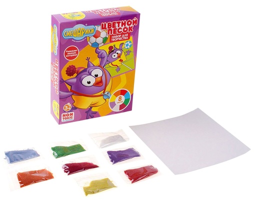 84498 Набор-панно из песка "Смешарики"